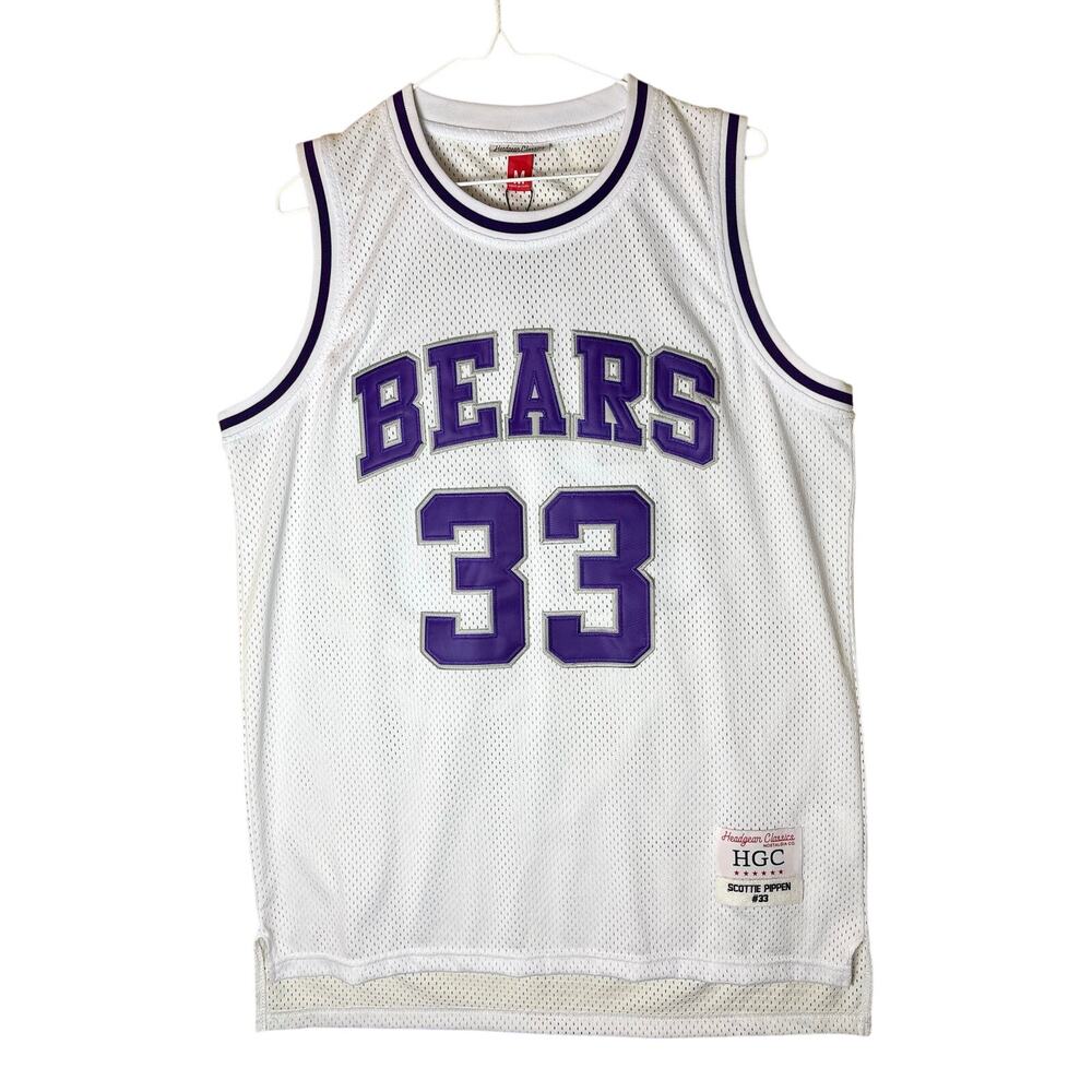 NWOT - Headgear Classic Scottie Pippen Bears Jersey - Sz. M